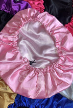 Load image into Gallery viewer, Drawstring Reversible Satin Bonnets
