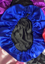 Load image into Gallery viewer, Drawstring Reversible Satin Bonnets
