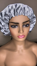 Load image into Gallery viewer, Drawstring Reversible Satin Bonnets
